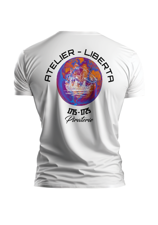 T-SHIRT | ROAD TO FREEDOM BLANC | V.3