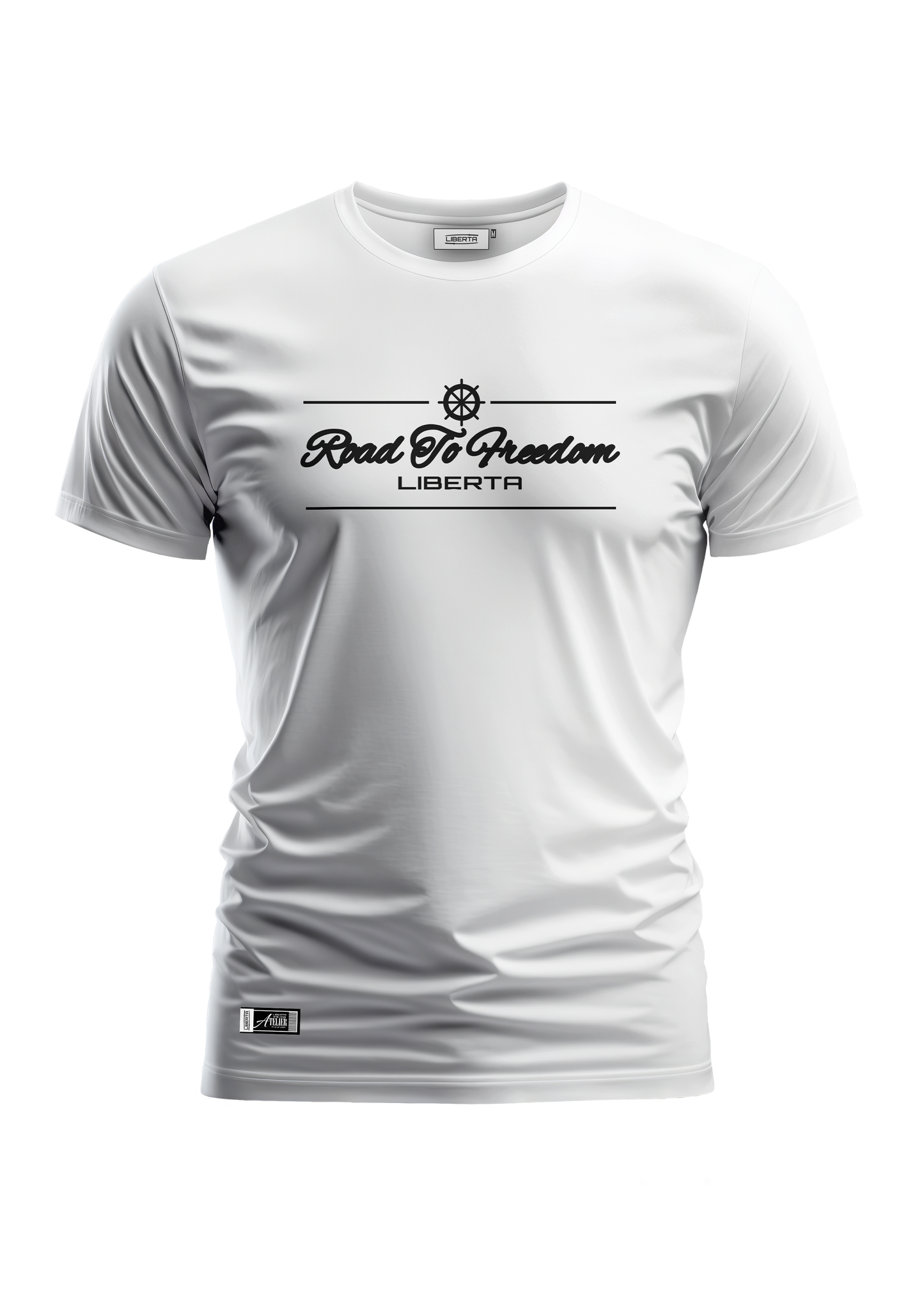 T-SHIRT | ROAD TO FREEDOM BLANC | V.3